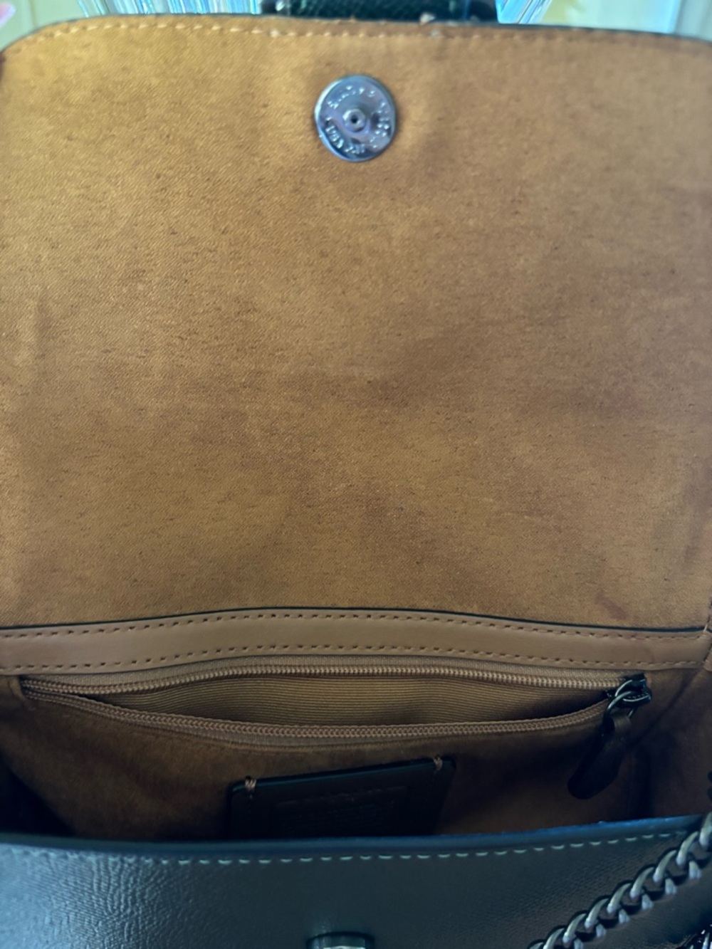 Coach Gemma Chain Crossbody with Jeweled Buckle - Picture 10 of 10